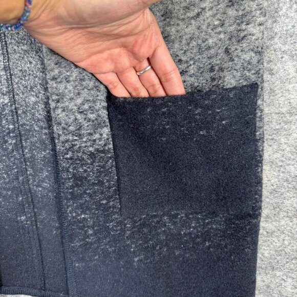 500 Denim Maison Cinqcent Womens Speckled Ombre Wool Cardigan Size 6 - Picture 8 of 15